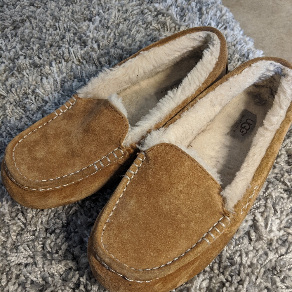 UGG Tan Slippers